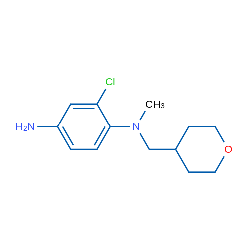 2-Chloro-N1-methyl-N1-((tetrahydro-2H-pyran-4-yl)methyl)benzene-1,4-diamine 1g