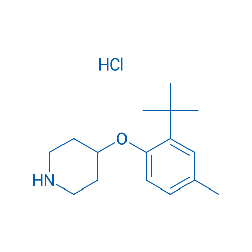 4-(2-(tert-Butyl)-4-methylphenoxy)piperidine hydrochloride 1g