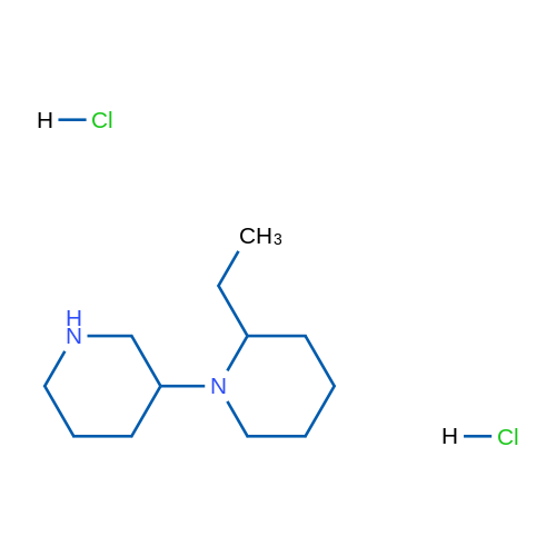 2-Ethyl-1,3'-bipiperidine dihydrochloride 1g