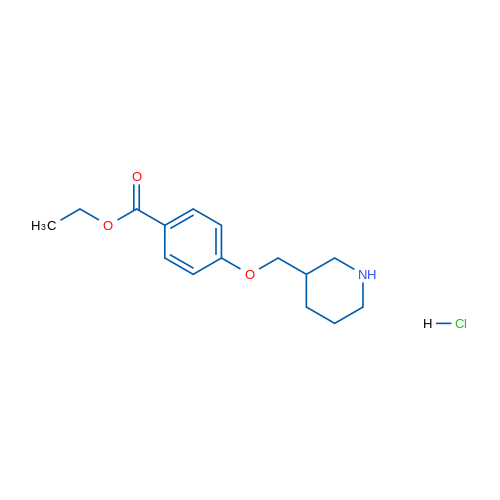 Ethyl 4-(piperidin-3-ylmethoxy)benzoate hydrochloride 5g