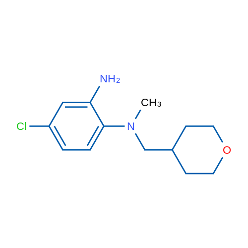 4-Chloro-N1-methyl-N1-((tetrahydro-2H-pyran-4-yl)methyl)benzene-1,2-diamine 5g