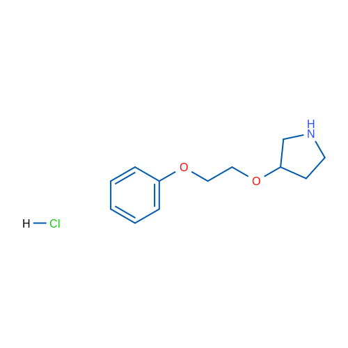 3-(2-Phenoxyethoxy)pyrrolidine hydrochloride 5g