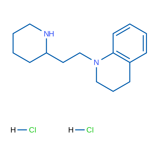 1-(2-(Piperidin-2-yl)ethyl)-1,2,3,4-tetrahydroquinoline dihydrochloride 5g