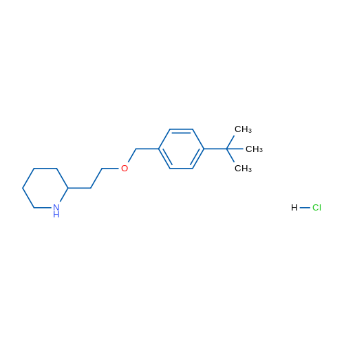 2-(2-((4-(tert-Butyl)benzyl)oxy)ethyl)piperidine hydrochloride 1g