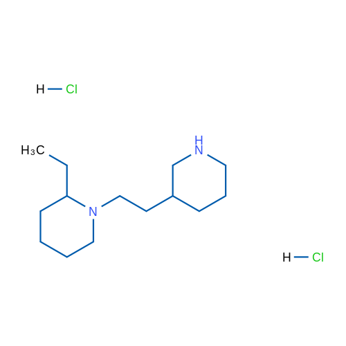 2-Ethyl-1-(2-(piperidin-3-yl)ethyl)piperidine dihydrochloride 1g