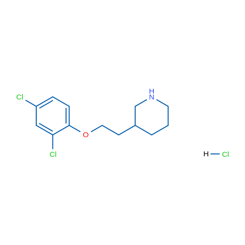 3-(2-(2,4-Dichlorophenoxy)ethyl)piperidine hydrochloride 1g
