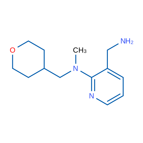 3-(Aminomethyl)-N-methyl-N-((tetrahydro-2H-pyran-4-yl)methyl)pyridin-2-amine 5g
