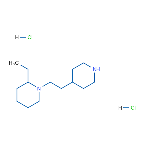 2-Ethyl-1-(2-(piperidin-4-yl)ethyl)piperidine dihydrochloride 5g