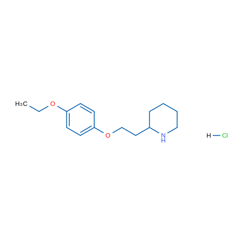 2-(2-(4-Ethoxyphenoxy)ethyl)piperidine hydrochloride 1g