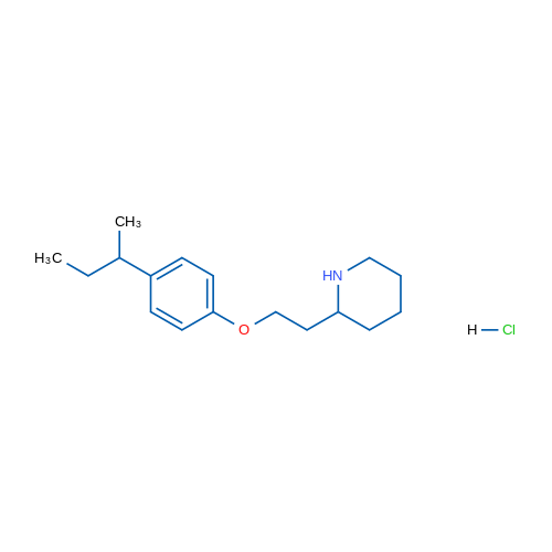 2-(2-(4-(sec-Butyl)phenoxy)ethyl)piperidine hydrochloride 5g