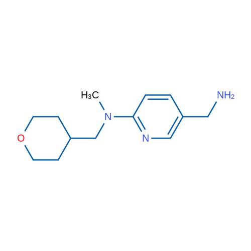 5-(Aminomethyl)-N-methyl-N-((tetrahydro-2H-pyran-4-yl)methyl)pyridin-2-amine 1g