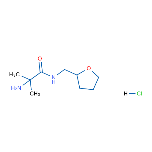 2-Amino-2-methyl-N-((tetrahydrofuran-2-yl)methyl)propanamide hydrochloride 1g