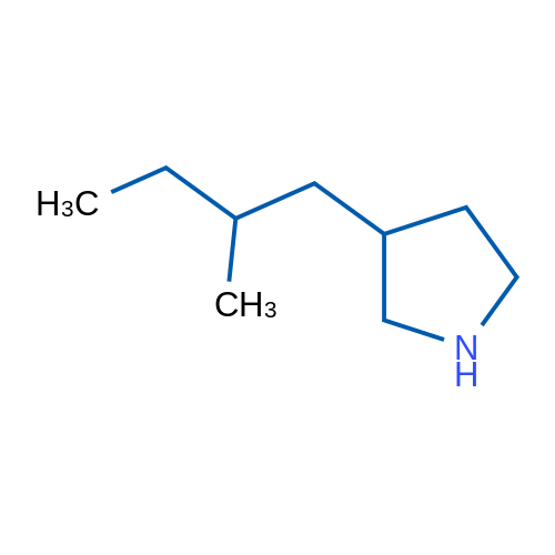 3-(2-Methylbutyl)pyrrolidine 5g
