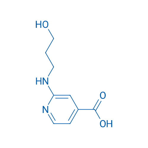 2-((3-Hydroxypropyl)amino)isonicotinic acid 1g