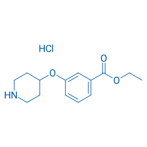 Ethyl 3-(piperidin-4-yloxy)benzoate hydrochloride 5g