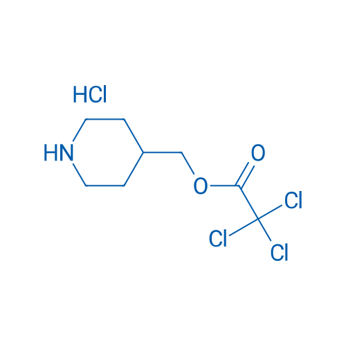 Piperidin-4-ylmethyl 2,2,2-trichloroacetate hydrochloride 1g