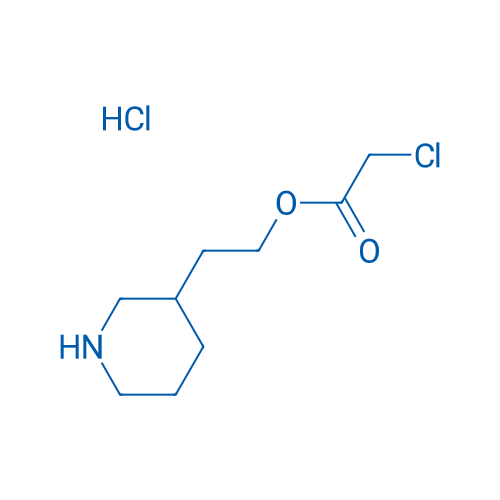 2-(Piperidin-3-yl)ethyl 2-chloroacetate hydrochloride 1g