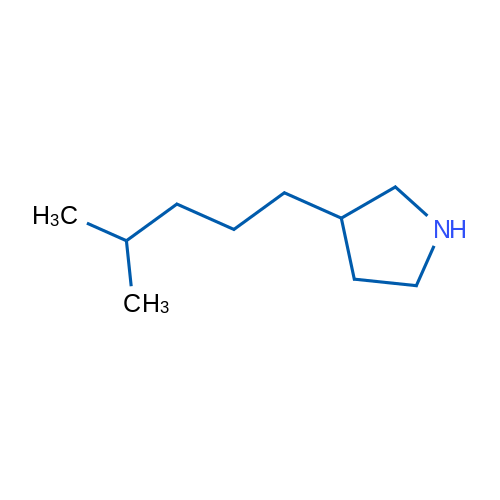 3-(4-Methylpentyl)pyrrolidine 1g