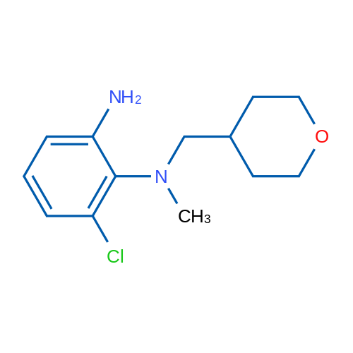 6-Chloro-N1-methyl-N1-((tetrahydro-2H-pyran-4-yl)methyl)benzene-1,2-diamine 1g