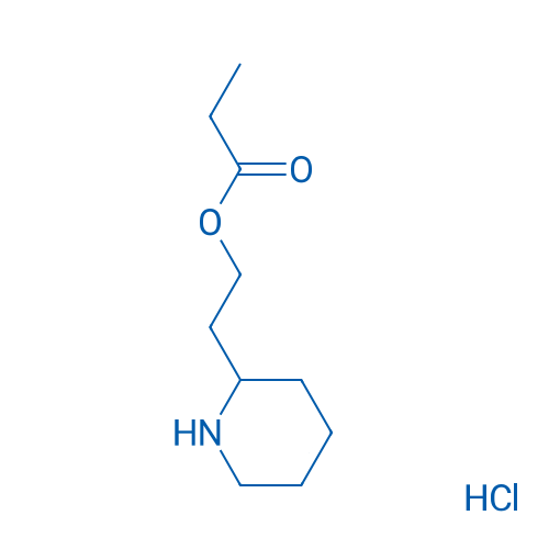2-(Piperidin-2-yl)ethyl propionate hydrochloride 1g