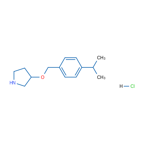 3-((4-Isopropylbenzyl)oxy)pyrrolidine hydrochloride 1g