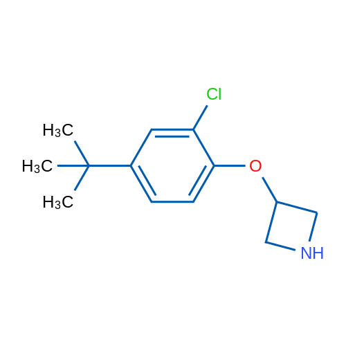 3-(4-(tert-Butyl)-2-chlorophenoxy)azetidine 1g