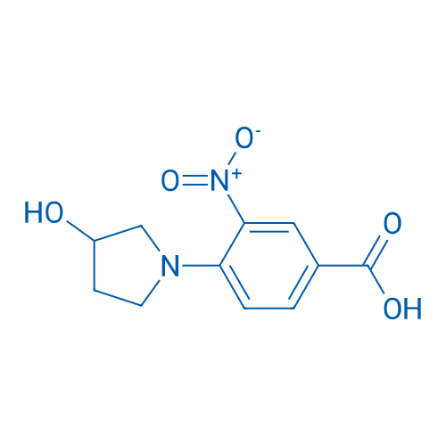 4-(3-Hydroxypyrrolidin-1-yl)-3-nitrobenzoic acid 5g