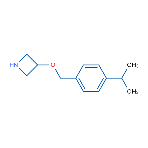3-((4-Isopropylbenzyl)oxy)azetidine 1g
