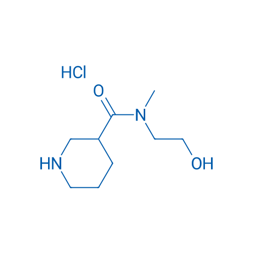 N-(2-Hydroxyethyl)-N-methylpiperidine-3-carboxamide hydrochloride 1g