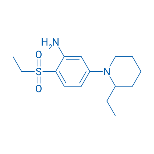 5-(2-Ethylpiperidin-1-yl)-2-(ethylsulfonyl)aniline 5g