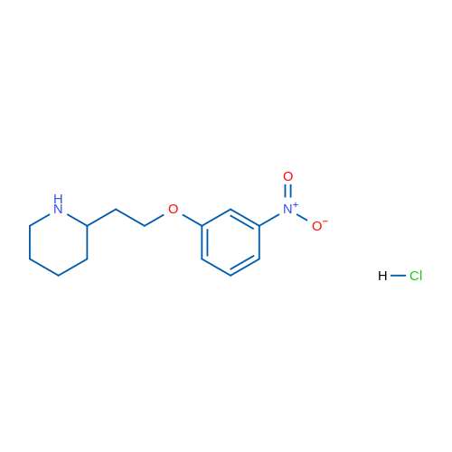2-(2-(3-Nitrophenoxy)ethyl)piperidine hydrochloride 5g
