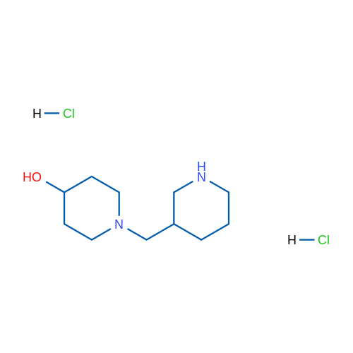 1-(Piperidin-3-ylmethyl)piperidin-4-ol dihydrochloride 5g