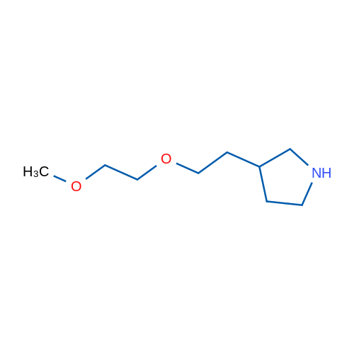 3-(2-(2-Methoxyethoxy)ethyl)pyrrolidine 1g