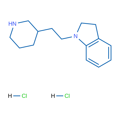 1-(2-(Piperidin-3-yl)ethyl)indoline dihydrochloride 1g