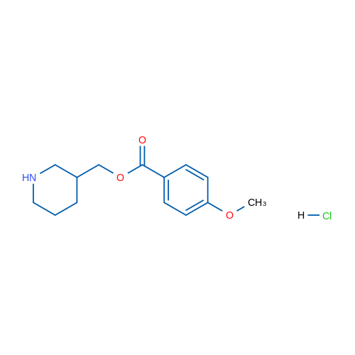 Piperidin-3-ylmethyl 4-methoxybenzoate hydrochloride 1g