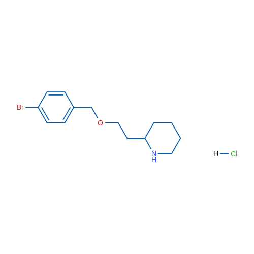 2-(2-((4-Bromobenzyl)oxy)ethyl)piperidine hydrochloride 5g