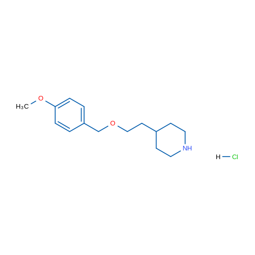 4-(2-((4-Methoxybenzyl)oxy)ethyl)piperidine hydrochloride 5g