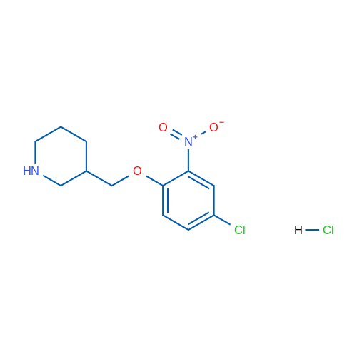 3-((4-Chloro-2-nitrophenoxy)methyl)piperidine hydrochloride 5g