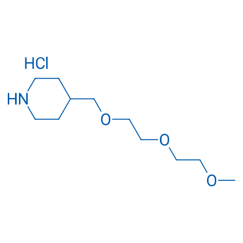4-((2-(2-Methoxyethoxy)ethoxy)methyl)piperidine hydrochloride 5g