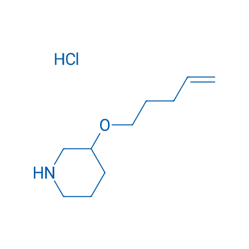 3-(Pent-4-en-1-yloxy)piperidine hydrochloride 5g
