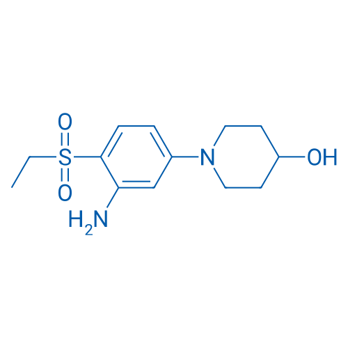 1-(3-Amino-4-(ethylsulfonyl)phenyl)piperidin-4-ol 5g