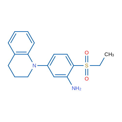 5-(3,4-Dihydroquinolin-1(2H)-yl)-2-(ethylsulfonyl)aniline 1g