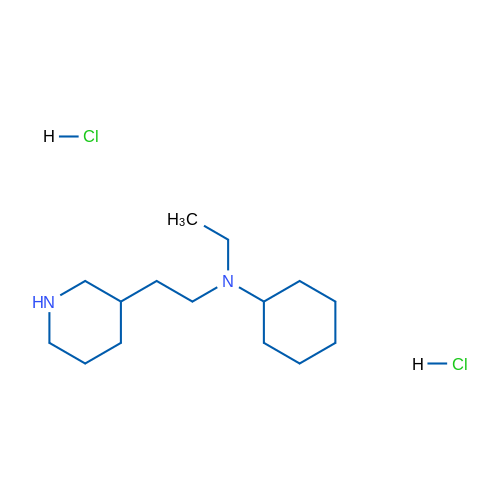 N-Ethyl-N-(2-(piperidin-3-yl)ethyl)cyclohexanamine dihydrochloride 1g