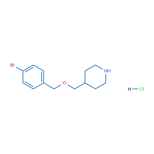 4-(((4-Bromobenzyl)oxy)methyl)piperidine hydrochloride 1g