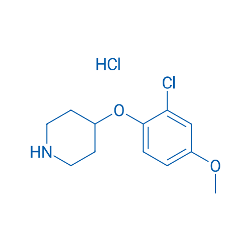 4-(2-Chloro-4-methoxyphenoxy)piperidine hydrochloride 5g