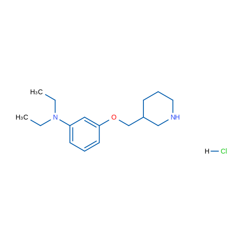 N,N-Diethyl-3-(piperidin-3-ylmethoxy)aniline hydrochloride 1g