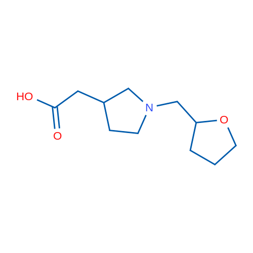2-(1-((Tetrahydrofuran-2-yl)methyl)pyrrolidin-3-yl)acetic acid 1g