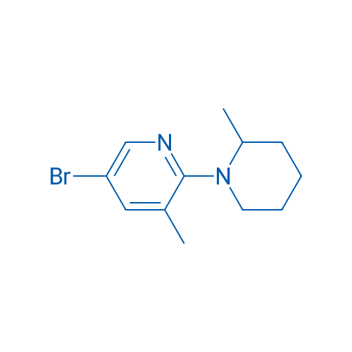 5-Bromo-3-methyl-2-(2-methylpiperidin-1-yl)pyridine 1g