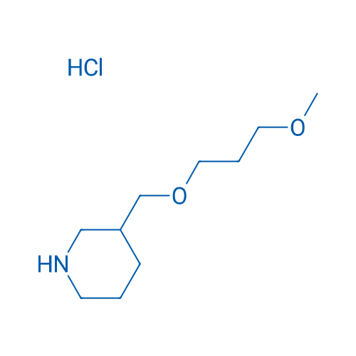 3-((3-Methoxypropoxy)methyl)piperidine hydrochloride 1g