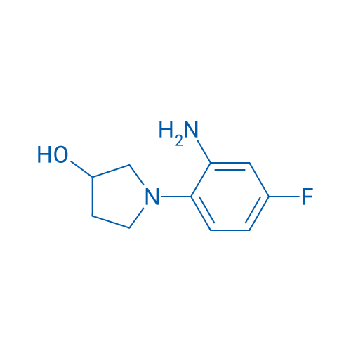 1-(2-Amino-4-fluorophenyl)pyrrolidin-3-ol 1g